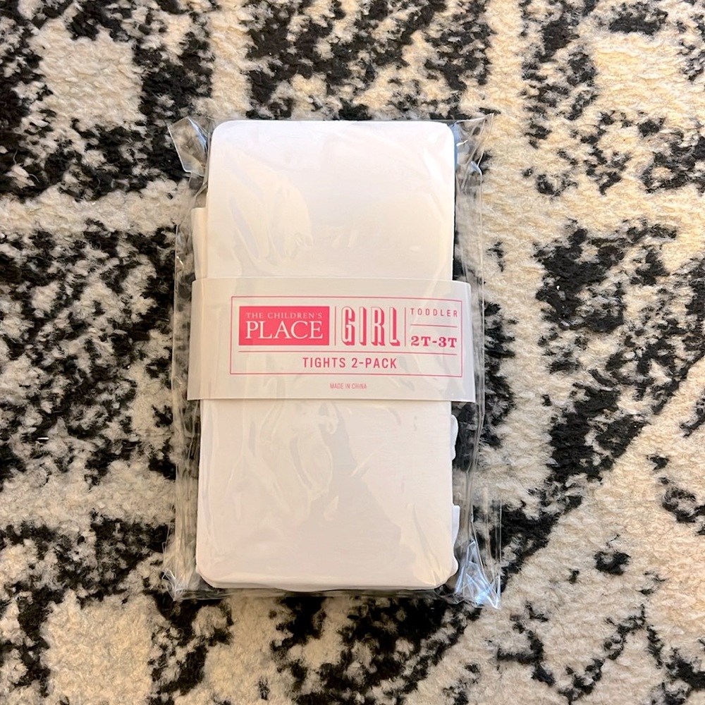 Children’s Place toddler tights 2 pack